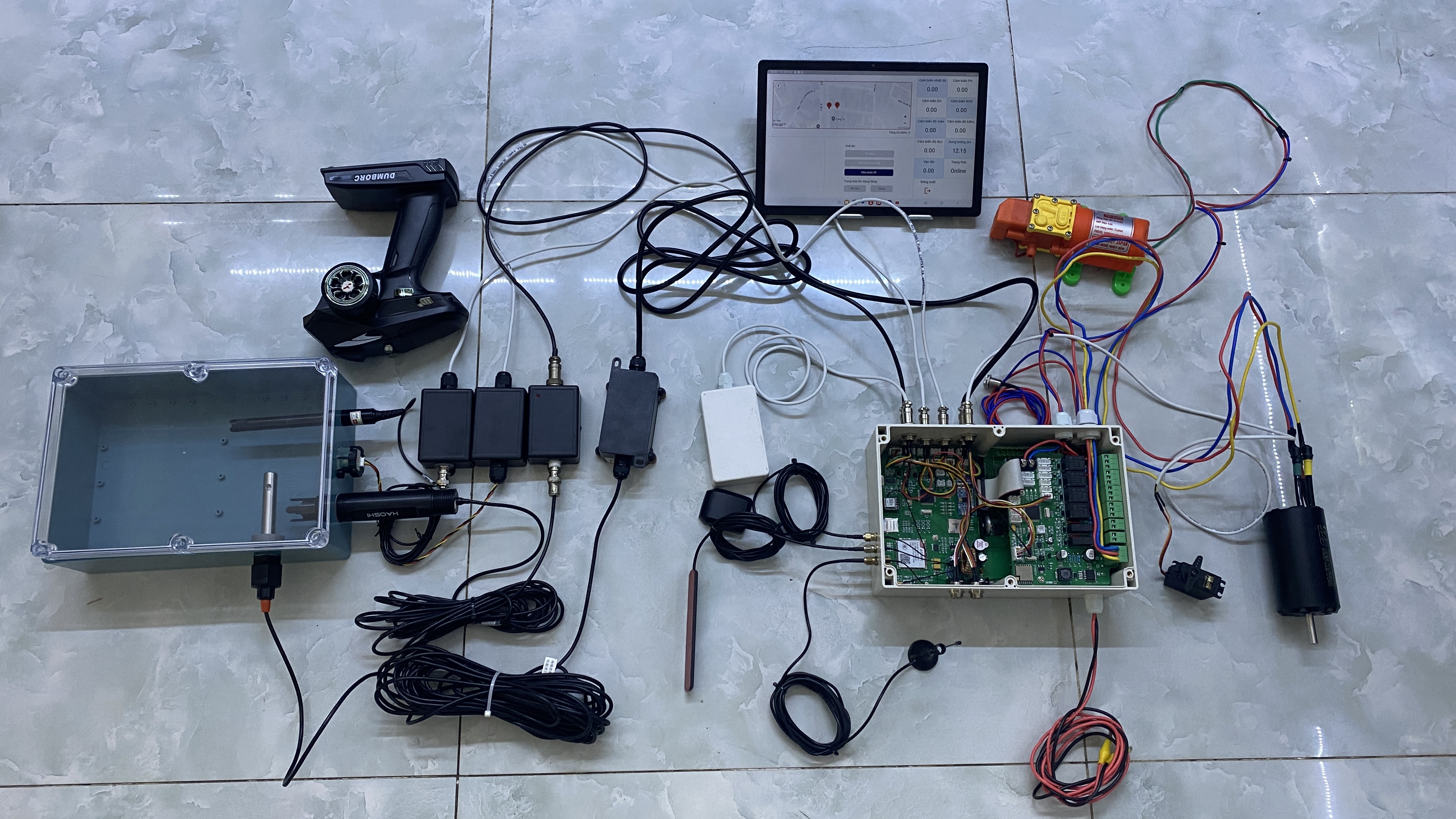 THIẾT BỊ IOT CHO QUAN TRẮC THỦY SẢN