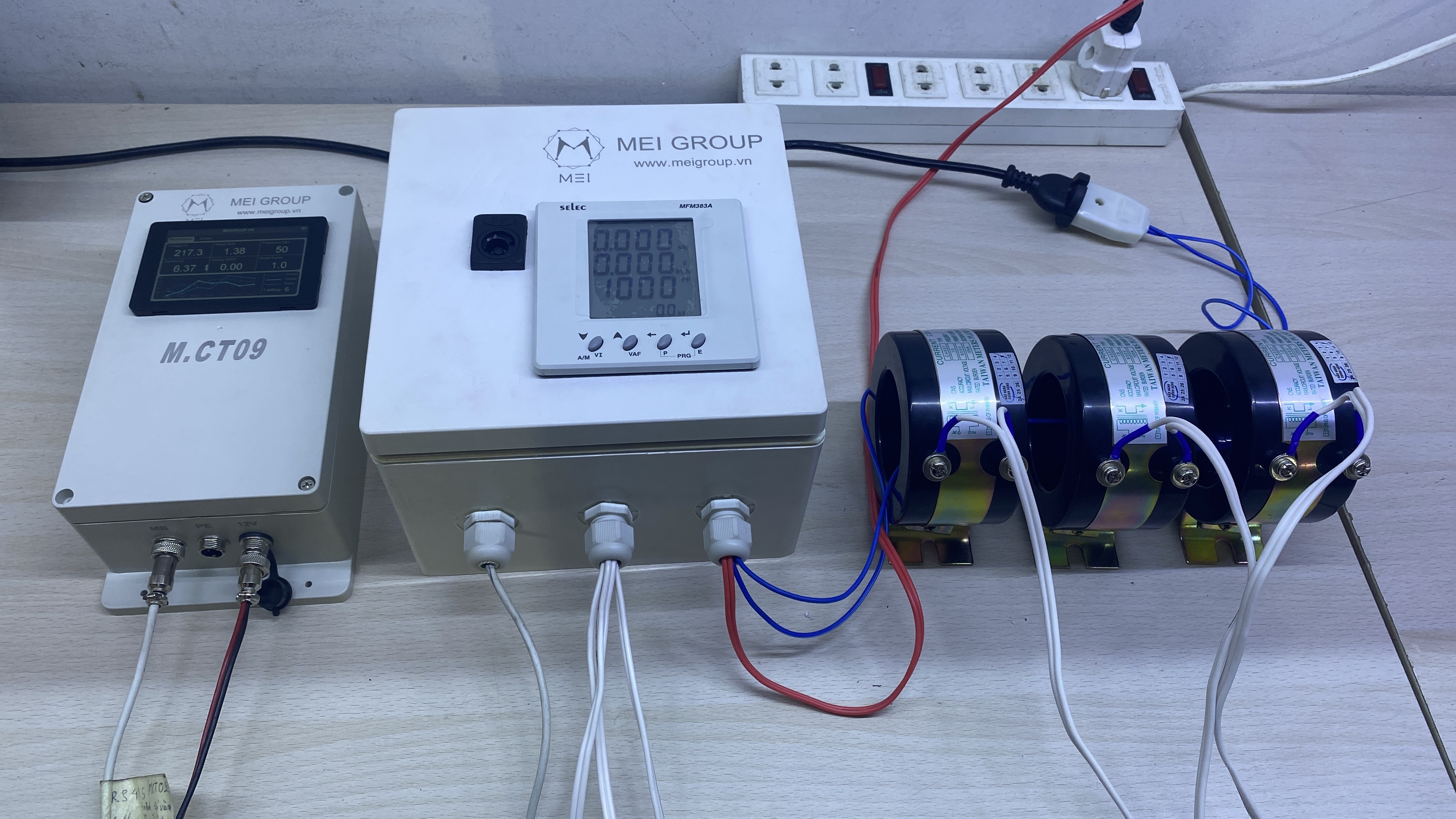 BỘ THIẾT BỊ ĐO ĐIỆN 3PHA